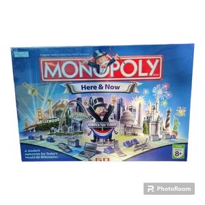 Monopoly Here and Now Edition Parker Brothers Sealed